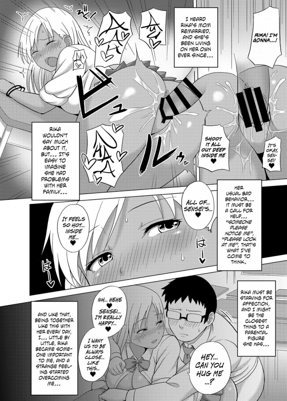 Hentai Manga Comic-The Effects of Living Together With a Gyaru Girl-Read-17